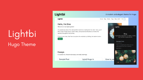Lightbi Hugo Theme