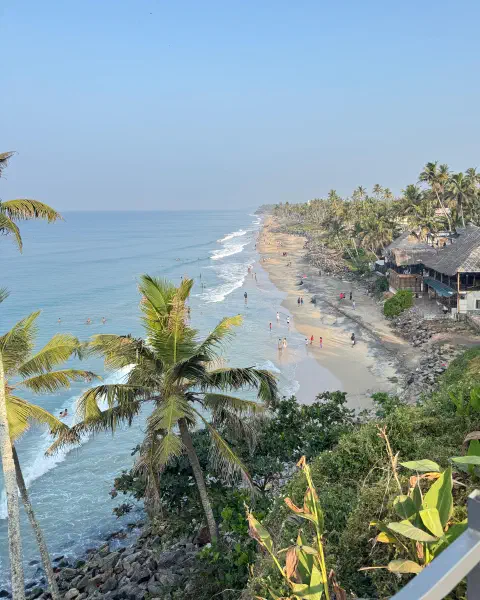 Varkala Cliff